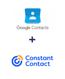 Integração de Google Contacts e Constant Contact