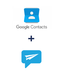 Integração de Google Contacts e ShoutOUT