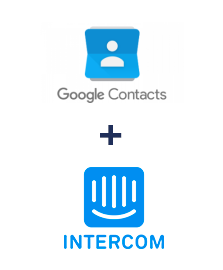 Integração de Google Contacts e Intercom 