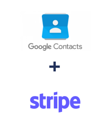 Integração de Google Contacts e Stripe