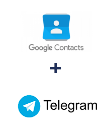 Integração de Google Contacts e Telegram