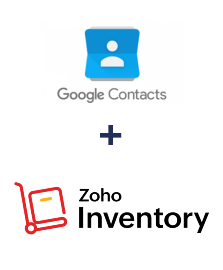 Integração de Google Contacts e ZOHO Inventory