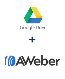 Integração de Google Drive e AWeber