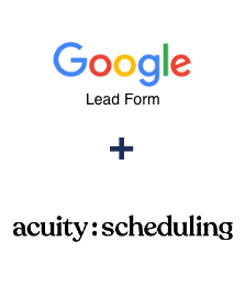 Integração de Google Lead Form e Acuity Scheduling