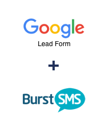 Integração de Google Lead Form e Burst SMS