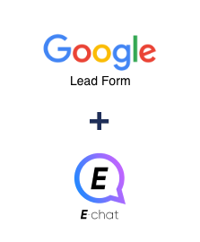 Integração de Google Lead Form e E-chat