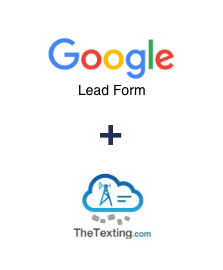 Integração de Google Lead Form e TheTexting