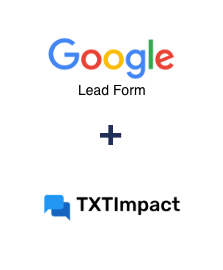 Integração de Google Lead Form e TXTImpact