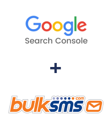 Integração de Google Search Console e BulkSMS