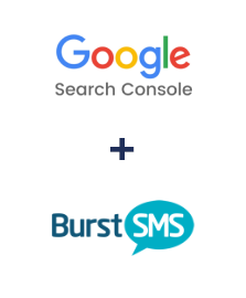 Integração de Google Search Console e Burst SMS