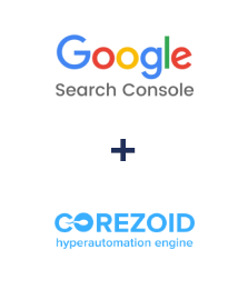 Integração de Google Search Console e Corezoid