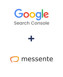 Integração de Google Search Console e Messente