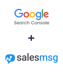 Integração de Google Search Console e Salesmsg