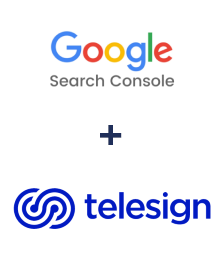 Integração de Google Search Console e Telesign