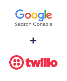 Integração de Google Search Console e Twilio