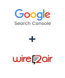 Integração de Google Search Console e Wire2Air