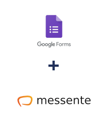 Integração de Google Forms e Messente