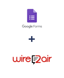 Integração de Google Forms e Wire2Air