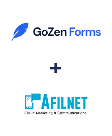 Integração de GoZen Forms e Afilnet