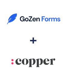 Integração de GoZen Forms e Copper