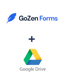 Integração de GoZen Forms e Google Drive