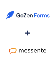 Integração de GoZen Forms e Messente