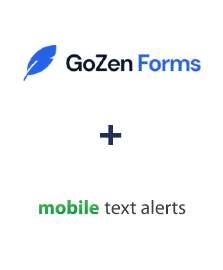 Integração de GoZen Forms e Mobile Text Alerts
