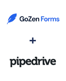 Integração de GoZen Forms e Pipedrive