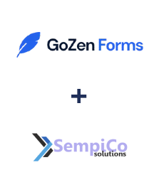 Integração de GoZen Forms e Sempico Solutions