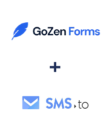 Integração de GoZen Forms e SMS.to