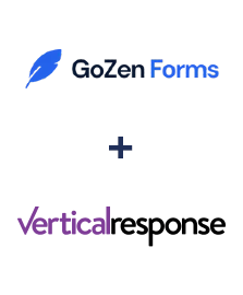 Integração de GoZen Forms e VerticalResponse