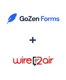 Integração de GoZen Forms e Wire2Air