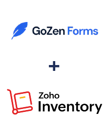 Integração de GoZen Forms e ZOHO Inventory