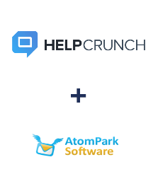 Integração de HelpCrunch e AtomPark