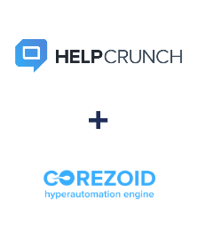 Integração de HelpCrunch e Corezoid