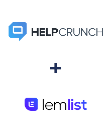 Integração de HelpCrunch e Lemlist