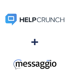 Integração de HelpCrunch e Messaggio