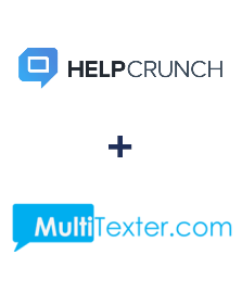 Integração de HelpCrunch e Multitexter