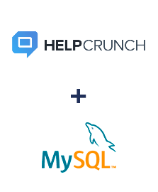 Integração de HelpCrunch e MySQL