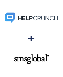 Integração de HelpCrunch e SMSGlobal