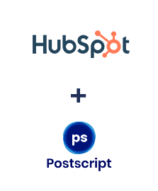 Integração de HubSpot e Postscript