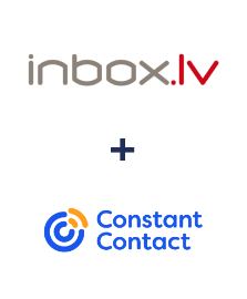 Integração de INBOX.LV e Constant Contact