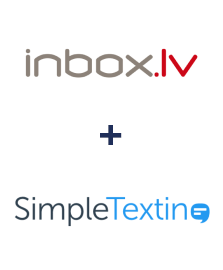 Integração de INBOX.LV e SimpleTexting