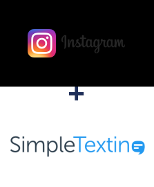 Integração de Instagram e SimpleTexting