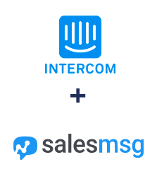 Integração de Intercom  e Salesmsg