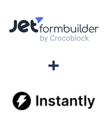 Integração de JetFormBuilder e Instantly