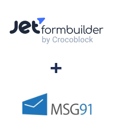 Integração de JetFormBuilder e MSG91
