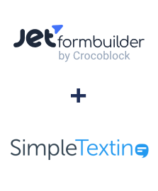 Integração de JetFormBuilder e SimpleTexting