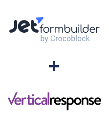 Integração de JetFormBuilder e VerticalResponse