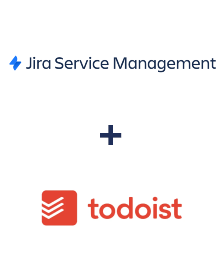 Integração de Jira Service Management e Todoist
